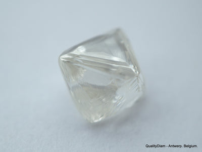 4.08 CARATS WHITE H VS-VVS, NATURAL UNCUT DIAMONDS ROUGH OUT FROM DIAMOND MINE