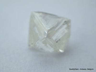 4.08 CARATS WHITE H VS-VVS, NATURAL UNCUT DIAMONDS ROUGH OUT FROM DIAMOND MINE