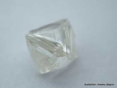4.08 CARATS WHITE H VS-VVS, NATURAL UNCUT DIAMONDS ROUGH OUT FROM DIAMOND MINE