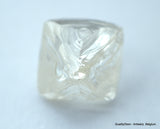 4.08 CARATS WHITE H VS-VVS, NATURAL UNCUT DIAMONDS ROUGH OUT FROM DIAMOND MINE