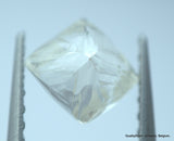 4.08 CARATS WHITE H VS-VVS, NATURAL UNCUT DIAMONDS ROUGH OUT FROM DIAMOND MINE