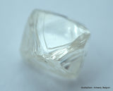 2.01 carats H VVS1 pair of natural uncut diamonds rough out from diamond mine