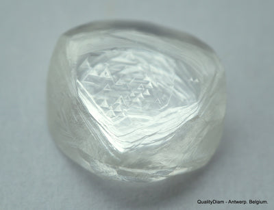 1.95 CARATS NATURAL UNCUT DIAMONDS ROUGH DIAMONDS OUT FROM DIAMOND MINE