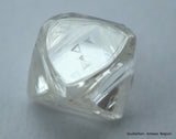 1.85 carats pair of natural uncut diamonds rough, out from diamond mine