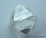 1.85 carats pair of natural uncut diamonds rough, out from diamond mine