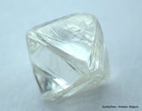 1.85 carats pair of natural uncut diamonds rough, out from diamond mine