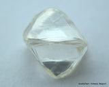 1.85 carat pair of natural uncut diamonds rough, out from diamond mine
