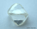 1.85 carat pair of natural uncut diamonds rough, out from diamond mine