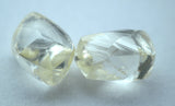 1.95 CARATS FINE PAIR OF NATURAL UNCUT DIAMONDS ROUGH DIAMONDS OUT DIAMOND MINE