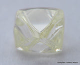 I VVS1 Real & beautiful diamond out diamond mine. Natural, uncut gemstone