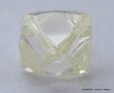 I VVS1 Real & beautiful diamond out diamond mine. Natural, uncut gemstone