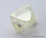 I VVS1 Real & beautiful diamond out diamond mine. Natural, uncut gemstone