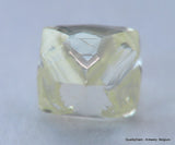 0.57 Cts. VVS1 Real & beautiful diamond out diamond mine. Natural, uncut gemstone