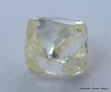 0.57 Cts. VVS1 Real & beautiful diamond out diamond mine. Natural, uncut gemstone