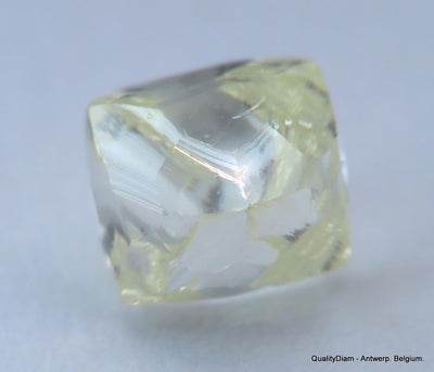 0.57 Cts. VVS1 Real & beautiful diamond out diamond mine. Natural, uncut gemstone