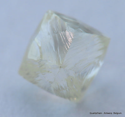 Flawless Clean White 0.62 Carat Rough Diamond Natural, Genuine Diamond Uncut