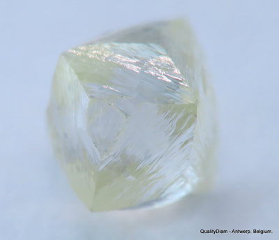 Flawless Clean White 0.62 Carat Rough Diamond Natural, Genuine Diamond Uncut