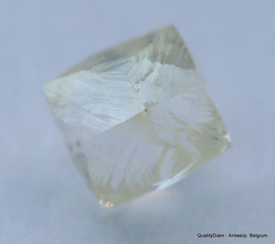 Flawless Clean White 0.62 Carat Rough Diamond Natural, Genuine Diamond Uncut
