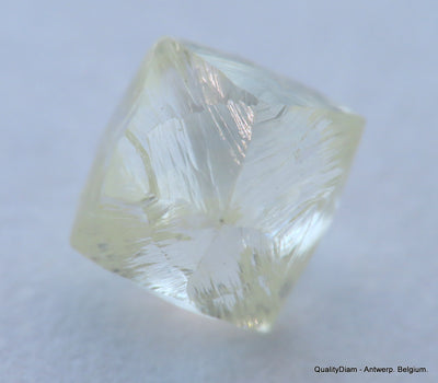 Flawless Clean White 0.62 Carat Rough Diamond Natural, Genuine Diamond Uncut