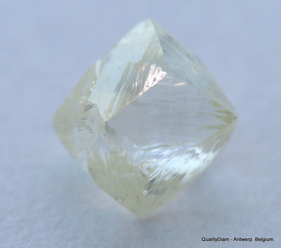 Flawless Clean White 0.62 Carat Rough Diamond Natural, Genuine Diamond Uncut