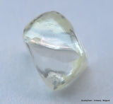 H VVS1 natural diamond ideal for uncut diamond jewelry. Out from a diamond mine