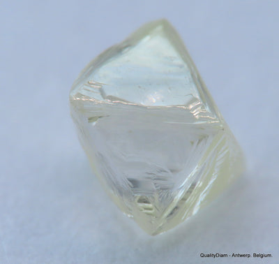 0.64 Cts. VVS1 Real & beautiful diamond out diamond mine. Natural, uncut gemstone