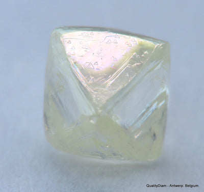 0.64 Cts. VVS1 Real & beautiful diamond out diamond mine. Natural, uncut gemstone