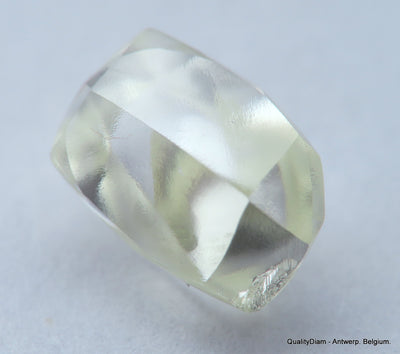 1.10 Carat H VVS2 diamond mackle out from diamond mine. rough natural diamond