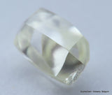 1.10 Carat H VVS2 diamond mackle out from diamond mine. rough natural diamond