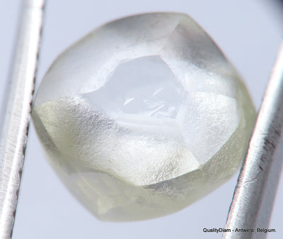 2.32 carat I VVS1 amazing natural diamond - uncut, out from a diamond mine