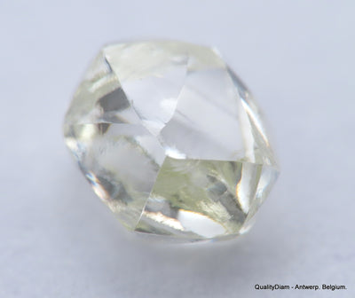 F VS1 diamond ideal for uncut diamond jewelry. Out from a diamond mine 0.45 carat