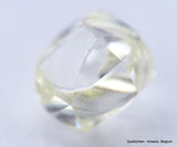 G VVS2 Real & beautiful diamond out diamond mine. natural, uncut gemstone. 0.50 carat