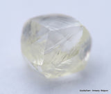 Clean White Rough Diamond High Value High Quality H Flawless Diamond 0.55 carat
