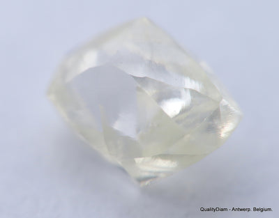 G Flawless, clean white gem diamond out from a diamond mine. Natural diamond.
