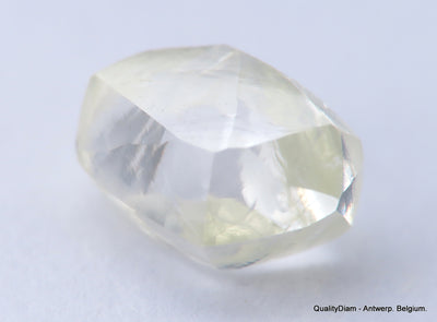G Flawless, clean white gem diamond out from a diamond mine. Natural diamond.