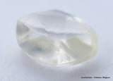 G VVS2 Real & beautiful diamond out diamond mine. natural, uncut gemstone 0.58 carat