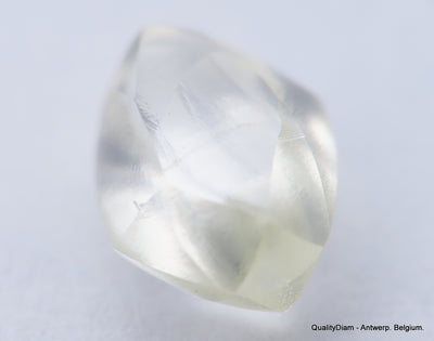 G VVS2 Real & beautiful diamond out diamond mine. natural, uncut gemstone 0.58 carat