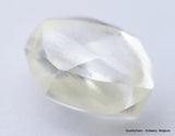 G VVS2 Real & beautiful diamond out diamond mine. natural, uncut gemstone 0.58 carat