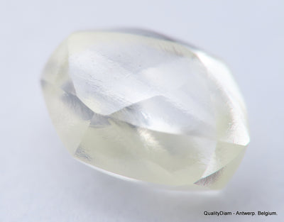G VVS2 Real & beautiful diamond out diamond mine. natural, uncut gemstone 0.58 carat