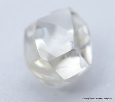 F VS1 diamond ideal for uncut diamond jewelry. Out from a diamond mine 0.61 carat