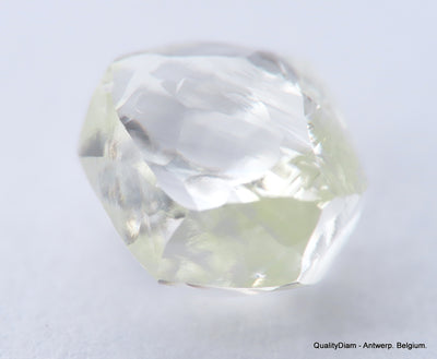 G VVS1 diamond ideal for uncut diamond jewelry. Out from a diamond mine 0.61 carat