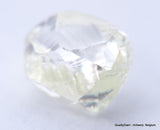 G VVS1 diamond ideal for uncut diamond jewelry. Out from a diamond mine 0.61 carat