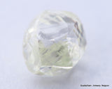 G VVS1 diamond ideal for uncut diamond jewelry. Out from a diamond mine 0.61 carat