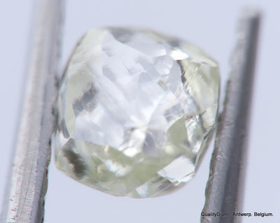 G VVS1 diamond ideal for uncut diamond jewelry. Out from a diamond mine 0.61 carat