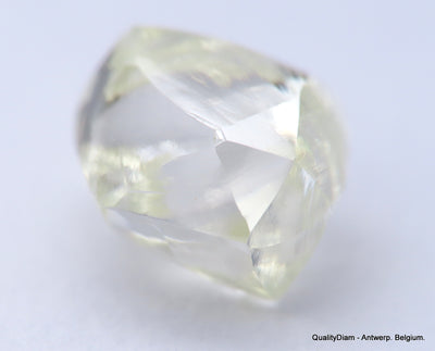 H VVS1 diamond ideal for uncut diamond jewelry. Out from a diamond mine 0.62 carat.
