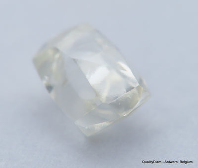 F VS1 diamond ideal for uncut diamond jewelry. Out from a diamond mine 0.64 carat