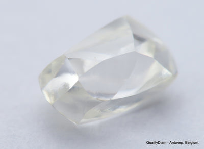 F VS1 diamond ideal for uncut diamond jewelry. Out from a diamond mine 0.64 carat