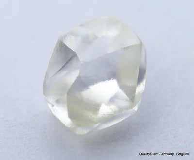 G Flawless, clean white gem diamond out from a diamond mine. Natural diamond. 0.71 Cts.
