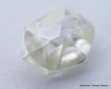 G Flawless, clean white gem diamond out from a diamond mine. Natural diamond. 0.71 Cts.
