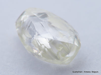 F VS1 diamond ideal for uncut diamond jewelry. Out from a diamond mine 0.77 carat